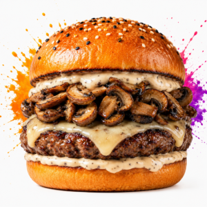 Heavenly Truffle Burger