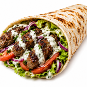  Turkish Köfte Wrap